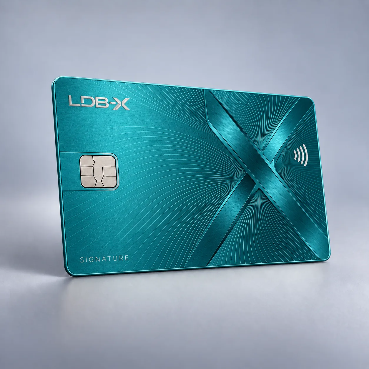 Signature Turquoise cards design